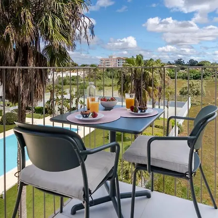 Appartement Horizon 1br Beachfront, Pool Quarteira